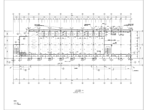  工業(yè)園區(qū)消防站一期工程cad施工圖 