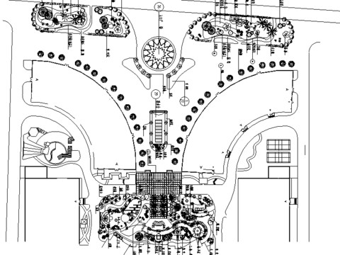  中山公园CAD平面图 