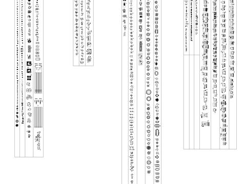  家具软装cad图库 