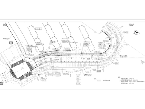  新春路 金寨路工程CAD施工圖 