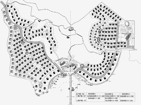  小區(qū)規(guī)劃景觀CAD施工圖 