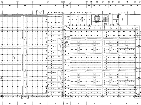  廠房給排水和消防cad施工圖 