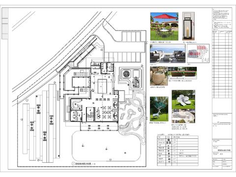  景观家私cad平面图 