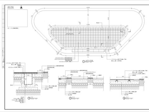  造型木平台细部CAD节点大样 