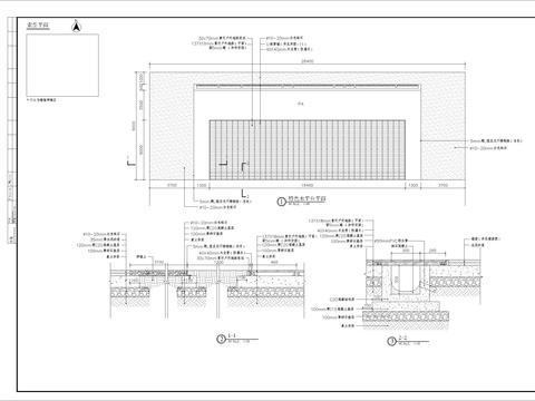  木平台细部CAD施工图 