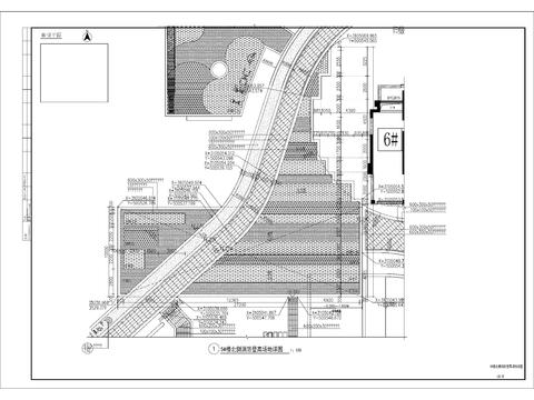  消防登高場地cad施工圖 