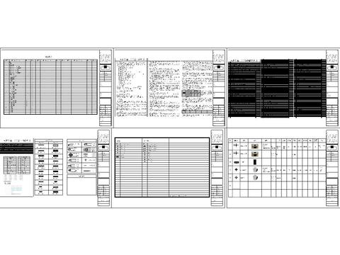  碧桂园电梯厅cad施工图 