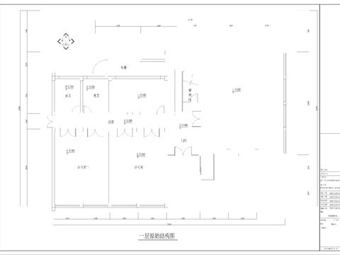  民政局社会组织活动孵化中心设计CAD施工图 