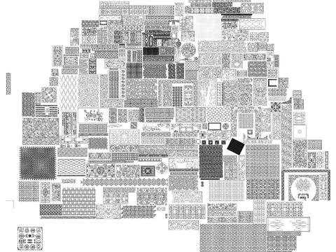  设计师图案花纹大全 