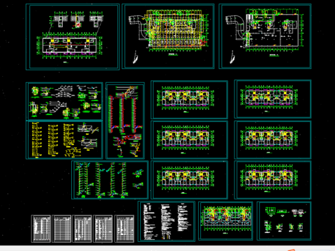  十一层住宅给排水施工图 