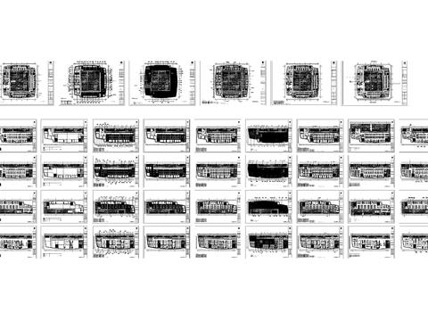  办公室cad平面图 