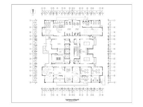  科学城西彭组团人才公寓一期室内装修cad施工图 