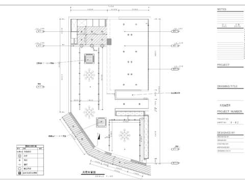 私人酒吧会所cad平面图 
