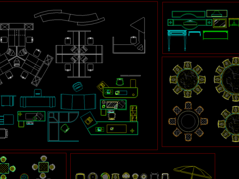  CAD图室内装修综合CAD图库 
