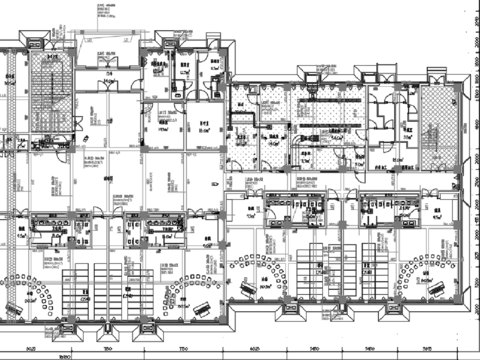  幼儿园cad平面图 