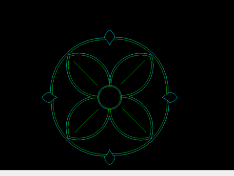  25个建筑常用木花CAD大样图 