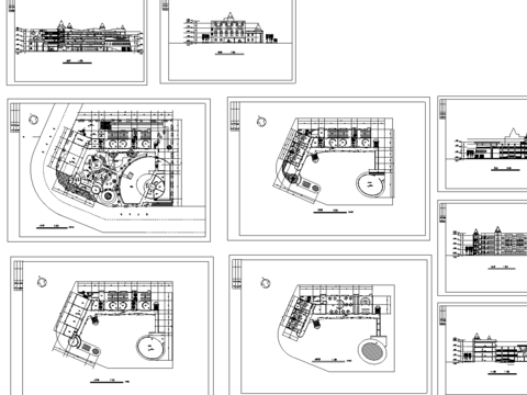  幼儿园CAD方案设计图 