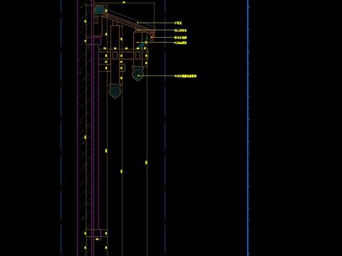  中式收银台cad大样图 