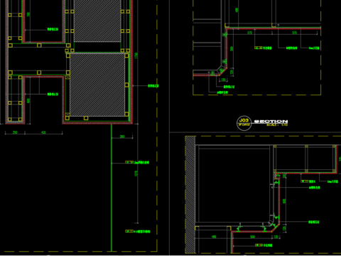  墙身大样节点图 