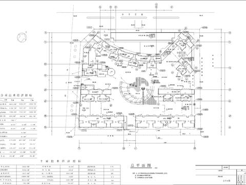  小区平层cad平面布置图 