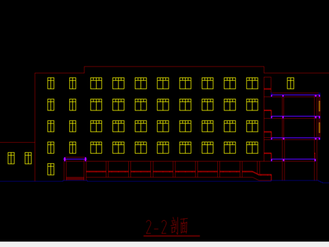  金山小學(xué)設(shè)計建筑CAD施工圖 
