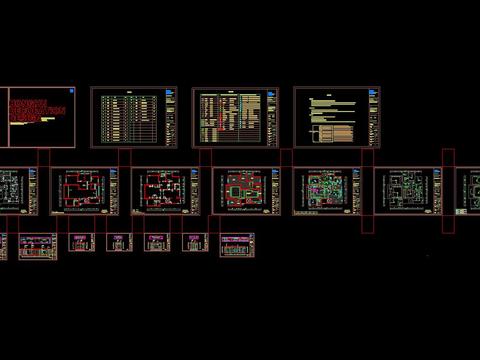  简美大宅-国宾一号施工图全套+实景图 