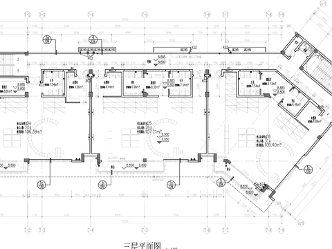  幼儿园教室 工装CAD平面图 