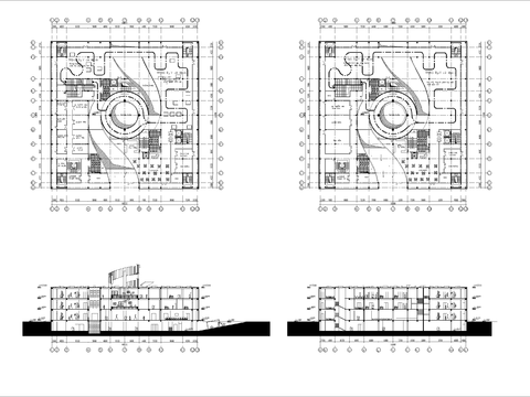  博物馆项目CAD平面图 