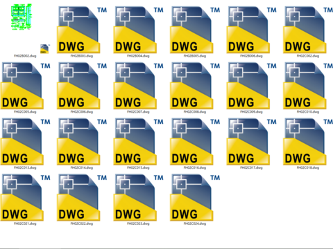  建筑常用cad图库 