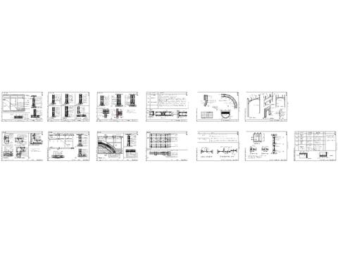  金螳螂通用节点隔墙大样精品 