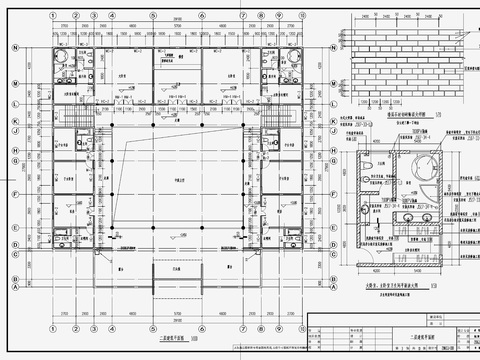  四合院CAD施工圖 