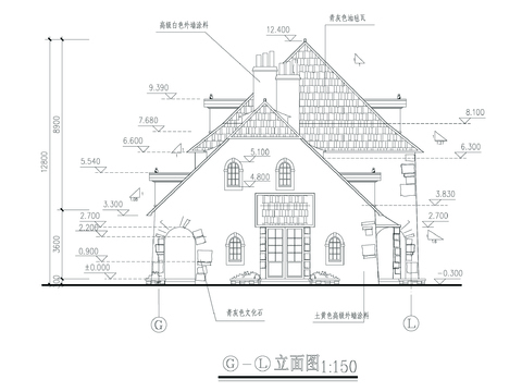  法式影樓全套CAD施工圖 