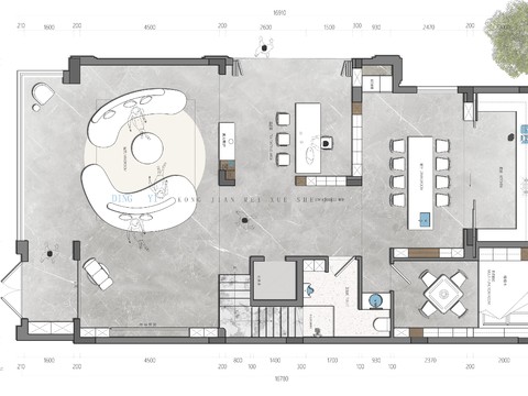  三层别墅平面设计cad施工图 