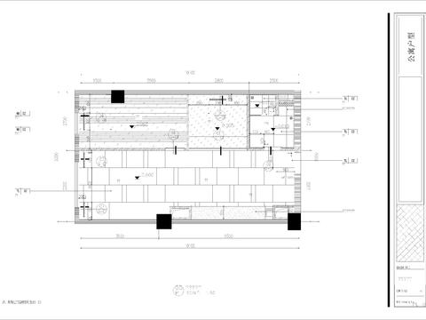  现代公寓装修施工图 