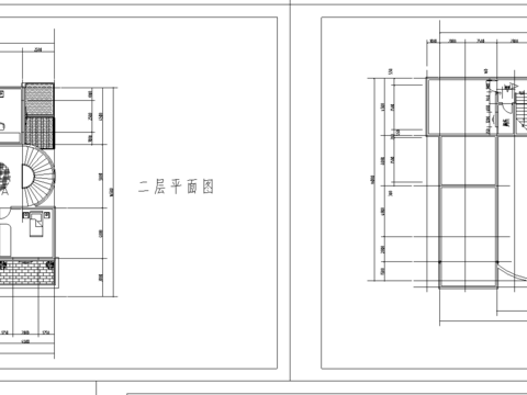  农村住宅设计CAD方案图 