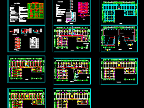  学生宿舍强弱电设计cad施工图 