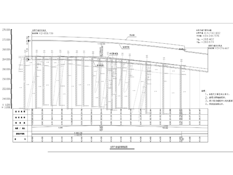  东西干道上盖CAD施工图 