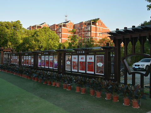  铁艺文化长廊节点大样 