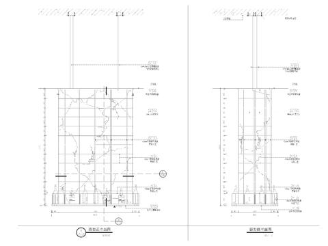  酒架酒柜家具cad节点图 