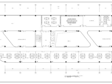  行政综合楼室cad平面图 