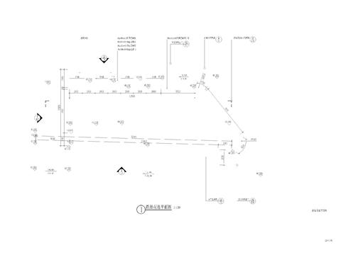  跌级花池cad大样图 