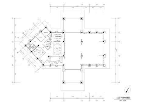  售楼处CAD施工图 