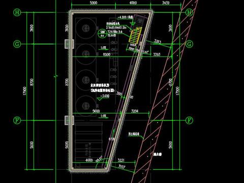  游泳馆cad施工图 