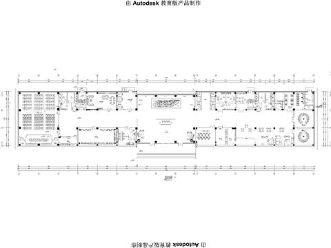  辦公樓CAD施工圖 