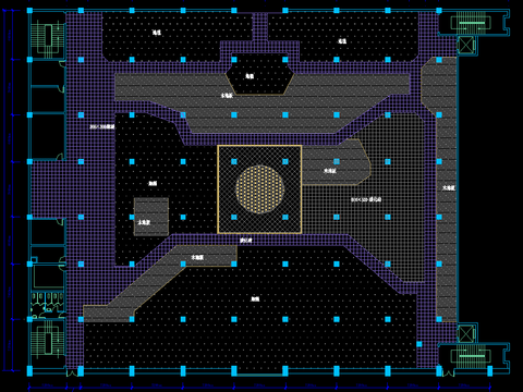  家具城平地顶布置图 