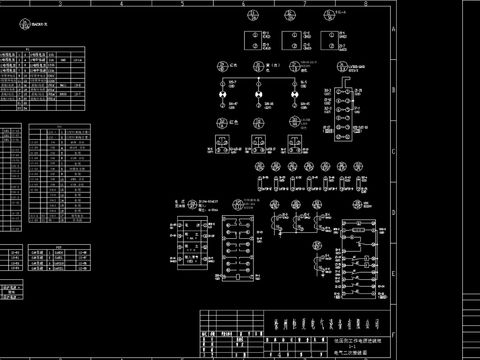  电力系统cad图库 