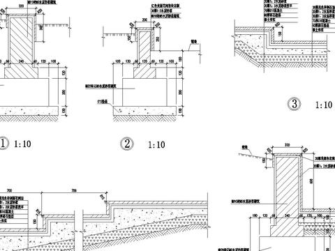  小品设计施工CAD大样图 