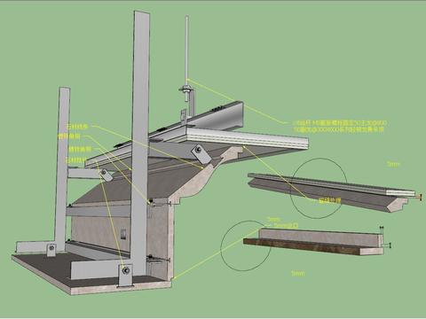  顶面节点图cad节点图 
