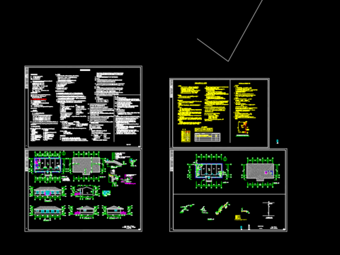  民房给排水CAD施工图 