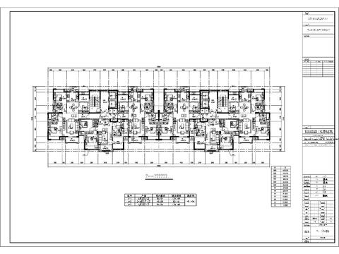  歐陸風(fēng)格居住區(qū)建筑全套CAD施工圖 